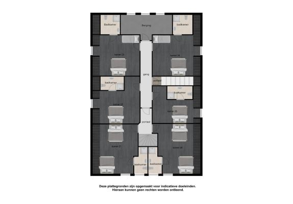 30 Groepsaccommodatie Eversbosch 3 plattegrond 1e verdieping.png